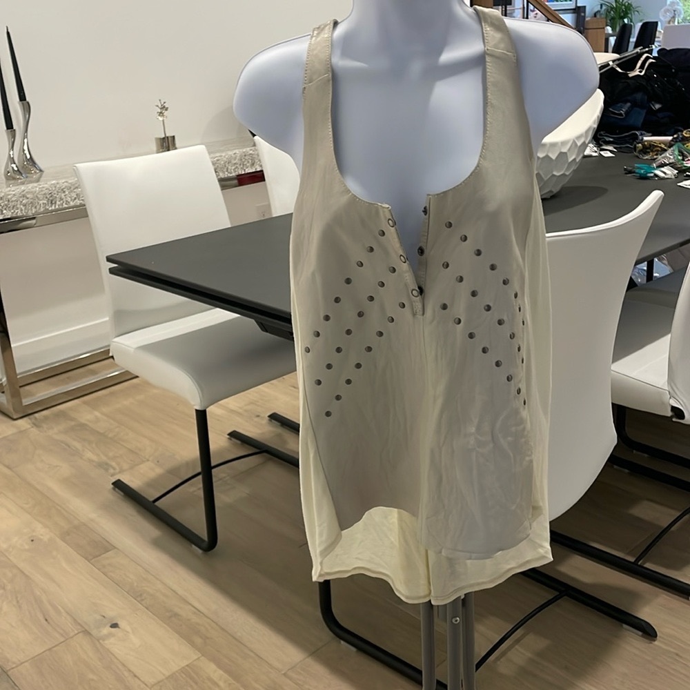 Burning Torch Leather front top